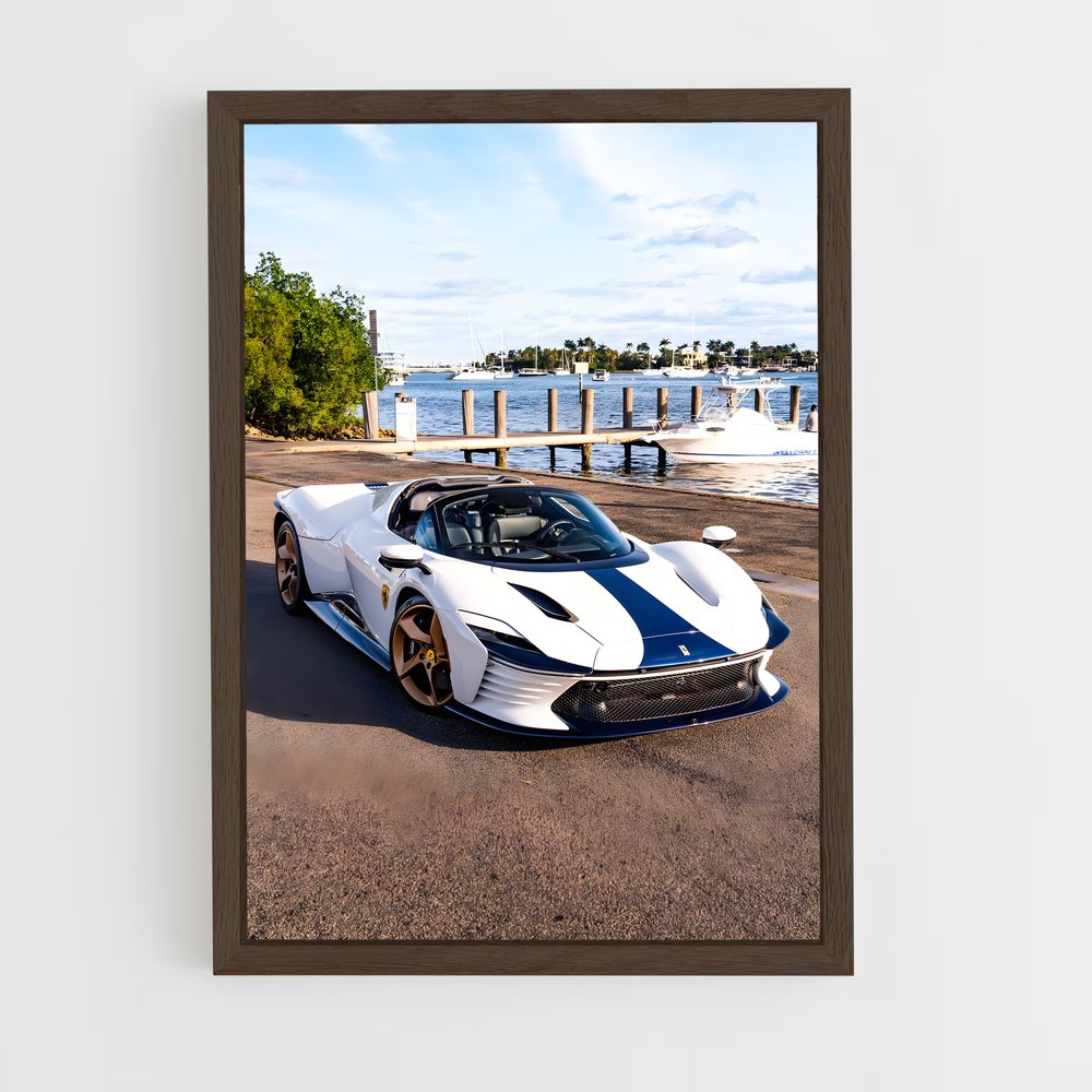Poster Daytona Route – affiche Ferrari (vue 5)